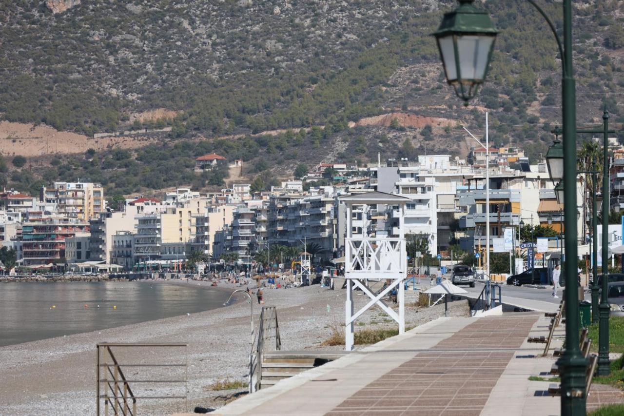 Loutraki Beach & Casino Condo Dış mekan fotoğraf